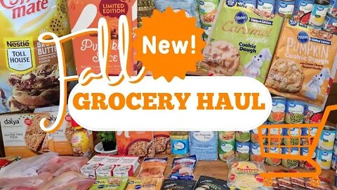 🛒NEW! GROCERY HAUL | NEW FALL ITEMS!! 🎃 SEPTEMBER 2022