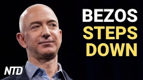 Bezos to Step Down as Amazon CEO; Uber Buys Drizly For $1.1 Billion | NTD Business