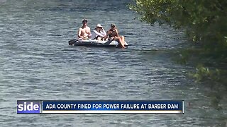 Ada County fined for power failure at Barber Dam