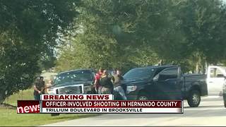 Hernando County Sheriff's Office investigating officer-involved shooting