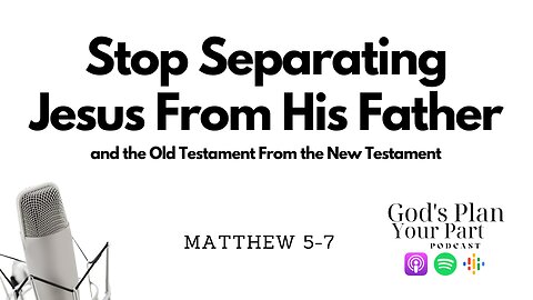 Matthew 5-7 | Exploring the Sermon on the Mount, and Keeping the Old Testament Law