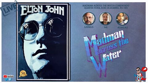 Elton John - Madman Across The Water Comentado (Review) | Pitadas do Sal