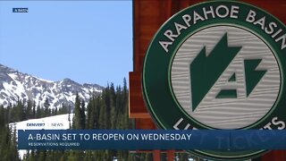 Arapahoe Basin to reopen Wednesday for limited, reservation-only skiing and snowboarding