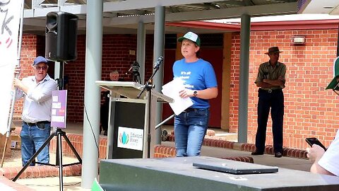 Water protest. Deniliquin. 21/11/23.