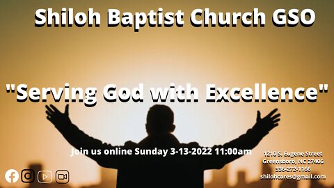Shiloh Baptist Church of Greensboro, NC March 13, 2022