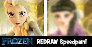 Frozen Redraw Speedpaint