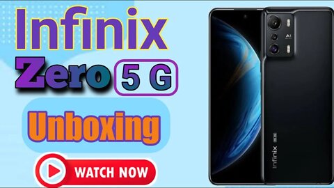 Infinix Zero 5G Unboxing and review