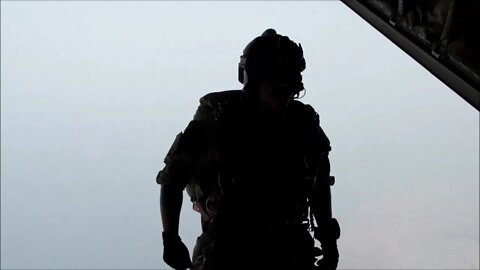 Pararescue Jumpers Conduct High Altitude Low Opening Training