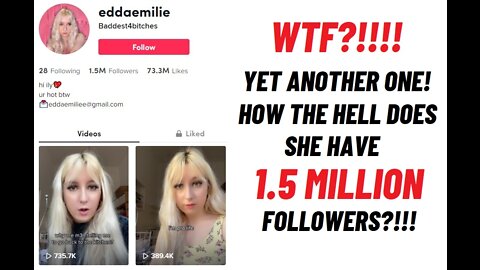 Another One?! How The Hell Does She Have 1.5 Million Followers?