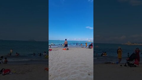Hon Chong Beach | Nha Trang Vietnam 🇻🇳 #shorts #nhatrang #beachlife #expat #beach #sunset #rocks