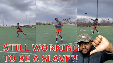 WASHED Colin Kaepernick Posts Video Showing He Is Still Working Out To Be A Slave On NFL Plantation