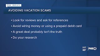 Tips for avoiding rental and vacation scams