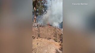 Brush fire breaks out in City Heights canyon