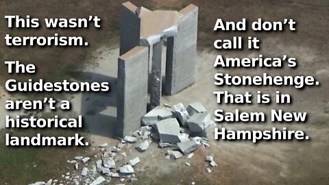 Georgia Prosecutor Looking to Make Example of Person Who Blew Up Guidestones, Labeling it Terrorism