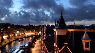 Amsterdam evening time-lapse