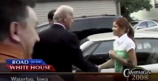 Creepy Joe Molests Young Girl On Campaign Trail