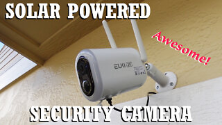 Solar Powered Security Camera