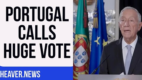 Portugal CONFIRMS Dramatic Vote