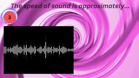 What is the speed of sound : #sound #trending #viral #quiz #video #gk #knowledge #education #online