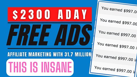 FREE Ads Posting Site,MAKE $2,300 A Day, CPA Marketing, Affiliate Marketing