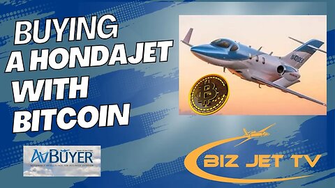 Buying a Honda Jet with Bitcoin