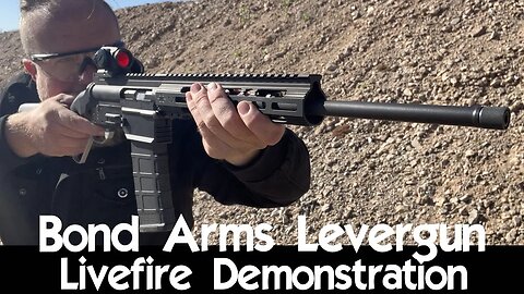 Bond Arms Levergun - Livefire Demonstration