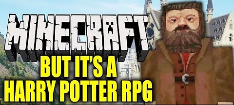 Minecraft but it's a Harry Potter RPG