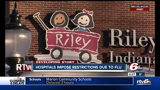 IU Health now restricting visitors to help prevent the spread of flu