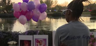 Candlelight vigil for mother, daughter
