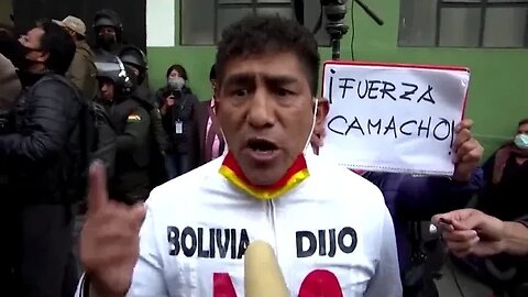 Protests in Bolivia as opposition leader is arrested