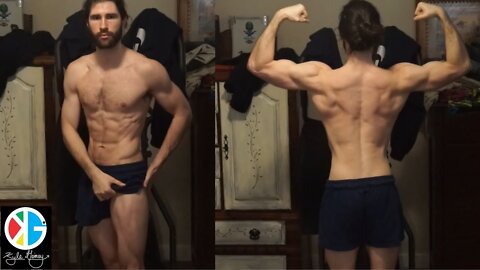 My Best Physique Yet! 35 lbs Down From Bulk Full Body Physique Posing Flexing Update Super Lean Cut