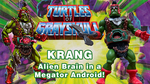 Krang - Turtles of Grayskull - Unboxing & Review