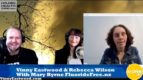 Fluoride Is A Neurotoxin, Mary Byrne From Fluoride Free NZ on The Vinny Eastwood Show