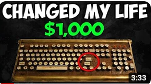 MY $1000 KEYBOARD CHANGED MY LIFE