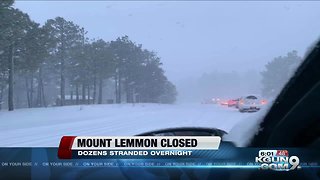 Mount Lemmon closed after heavy snowfall