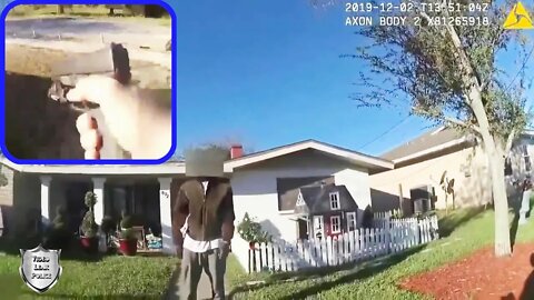 Body Cam: Murder Suspect Fatally Shot During Foot Chase Daytona Beach PD