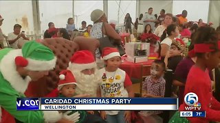Caridad Christmas party held in Wellington