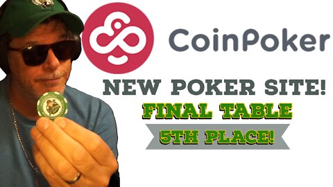 COIN POKER A NEW POKER SITE FINAL TABLE: Poker Vlogger final table highlights and poker strategy
