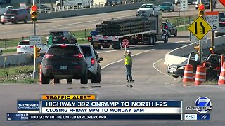 Highway 392 ramp closing for weekend