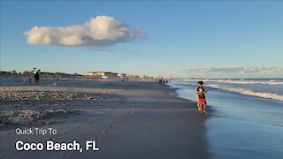 Quick trip to Coco Beach, Florida