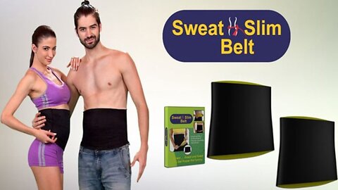 Women Sweat Slim Belt for workout