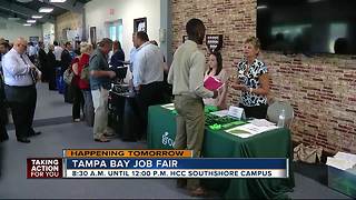 Tampa Bay Job Fair hosting dozens of employers looking to hire on Friday