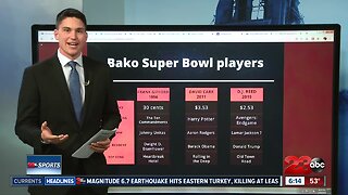 Bakersfield Super Bowl players through the years