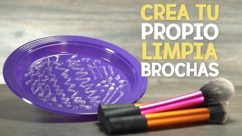 Crea tu propio limpia brochas