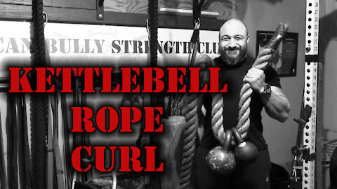 Kettlebell Rope Curl