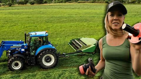 That's a Bit of a Problem . . . Cutting 2nd Cutting Hay