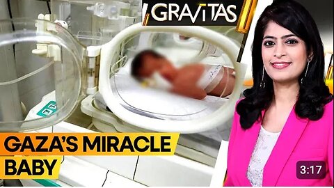 Gaza baby born from the womb of dead mother | Isreal war | Details