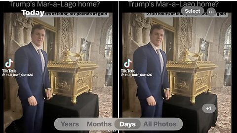 Ark Of The Covenant ( at Trumps house ) ???