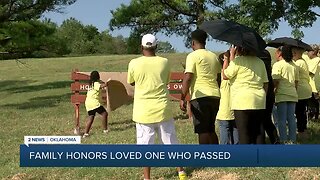 Family honors loved one with Up With Trees