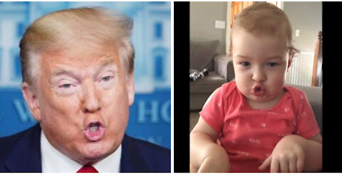 Toddler For Trump